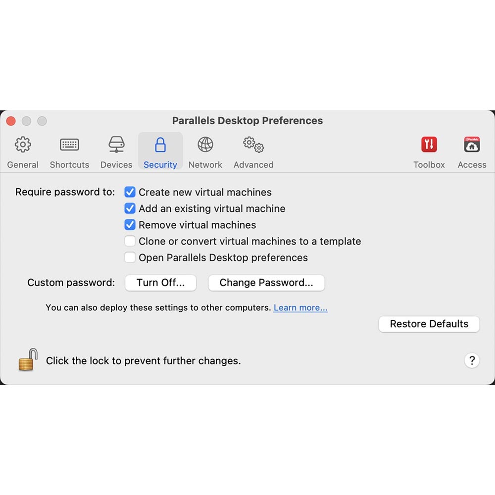 Parallels Desktop for Mac Business (1 metams)