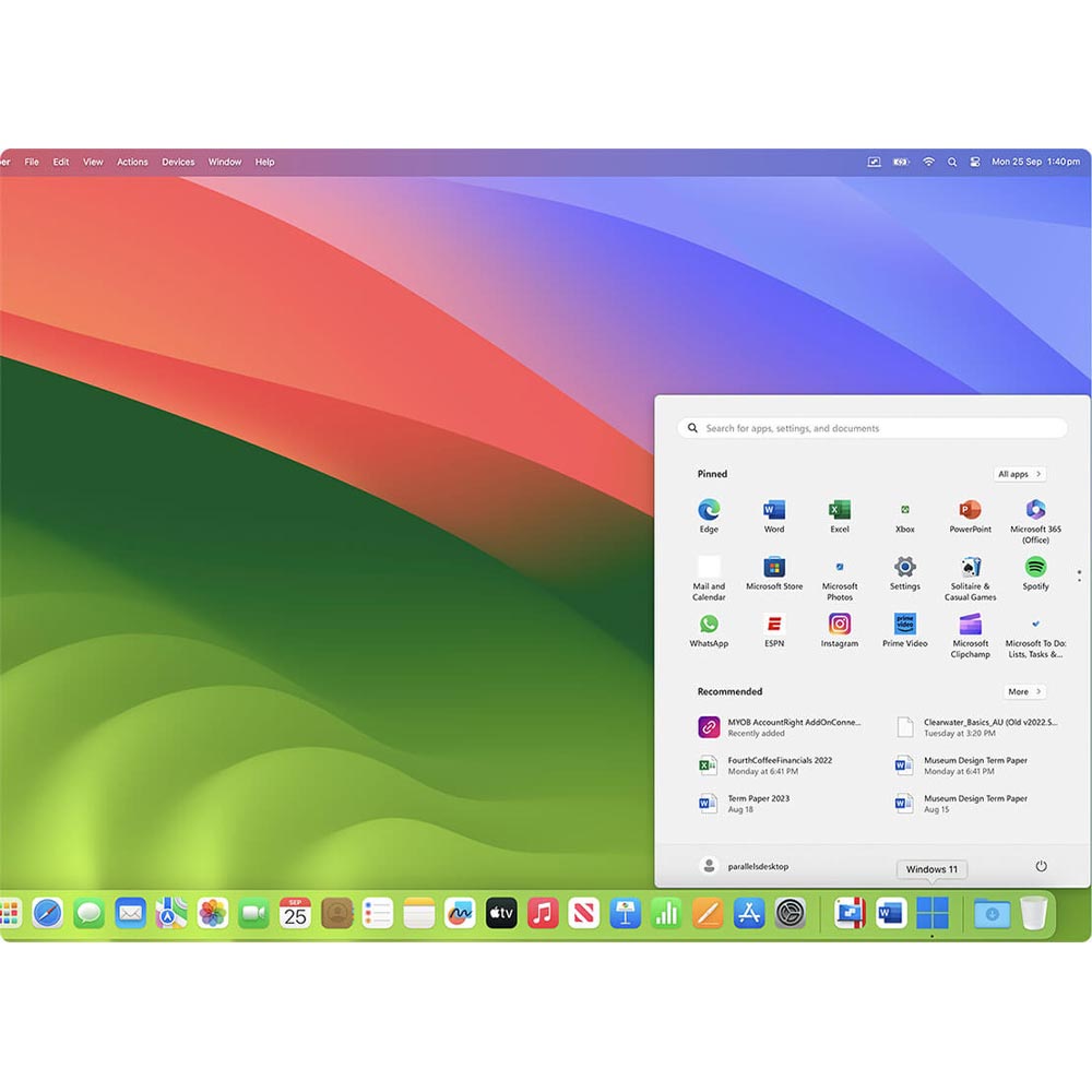 Parallels Desktop for Mac Standard
