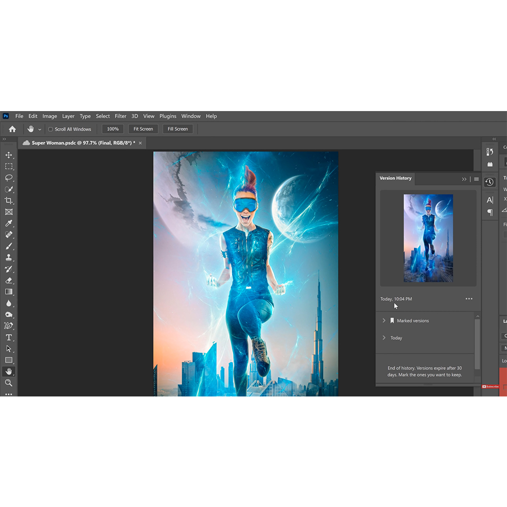 Adobe Photoshop Education (1 metams)