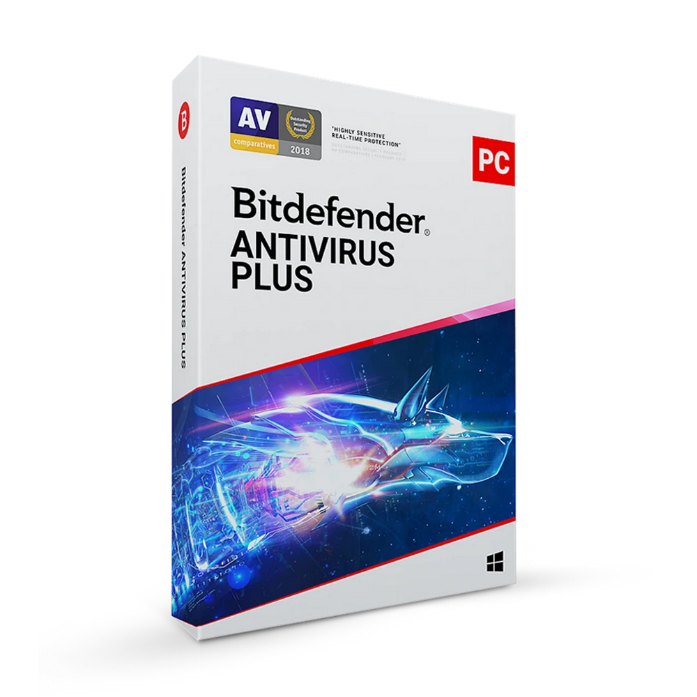 Bitdefender Antivirus Plus (3 metams)