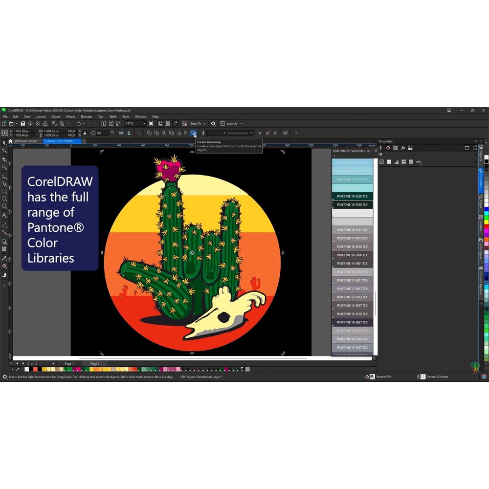 CorelDRAW Graphics Suite Education (1 metams)