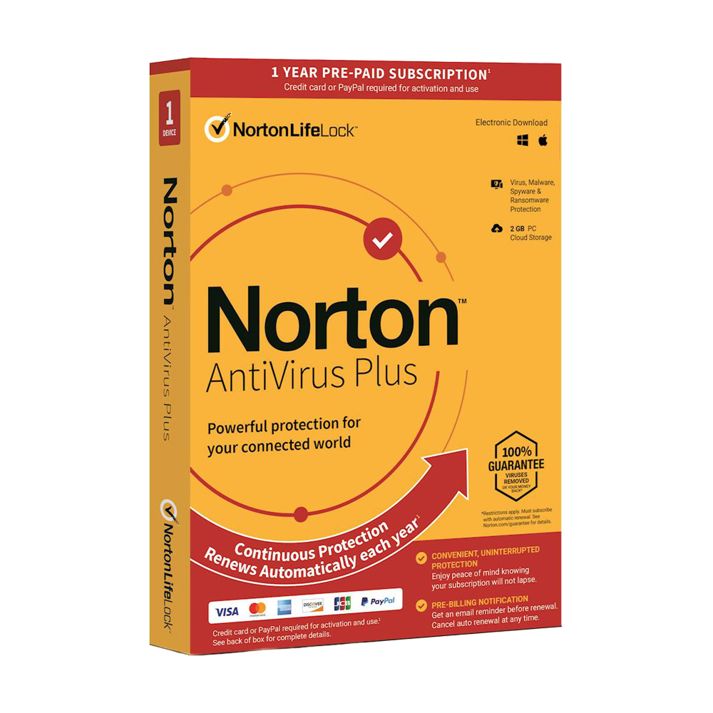 Norton AntiVirus Plus (1 metams)