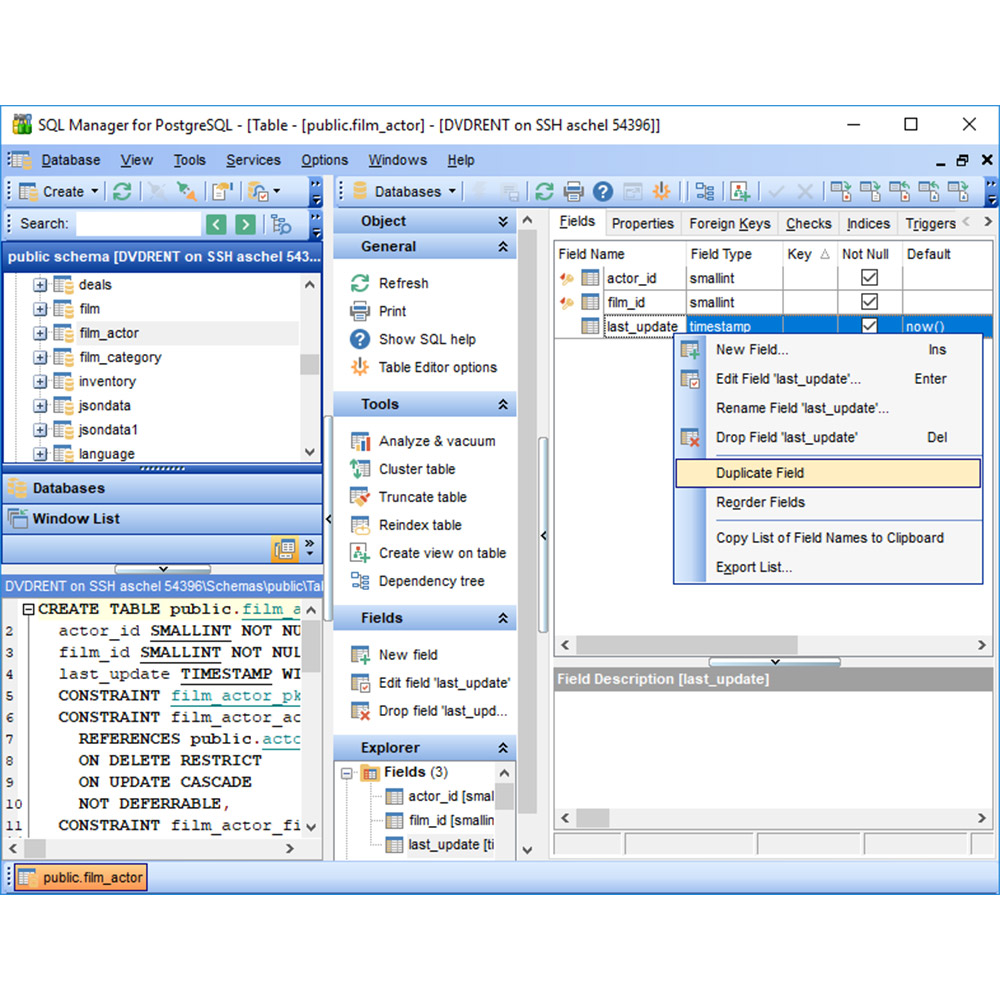 EMS SQL Management Studio for PostgreSQL Business